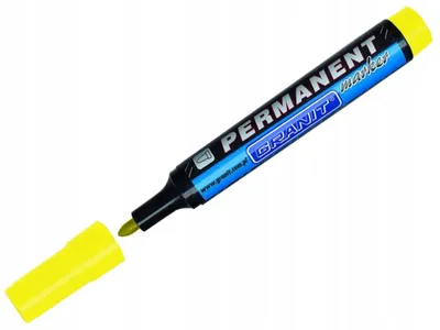Produktbild von Granit Permanentmarker M860 Rund Gelb