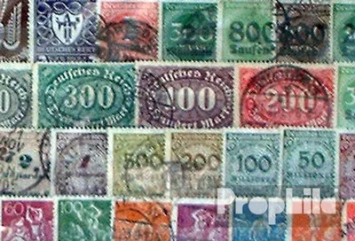 Produktbild von Briefmarken Deutsches Reich 100 verschiedene Marken