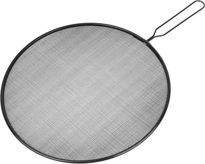 Produktbild von KÜCHENSIEB Pfannensieb Spiritzschutz Abtropfsieb Kochsieb Seiher Metall 24 cm