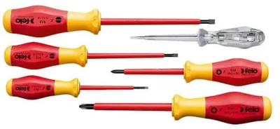 Produktbild von Schraubendreher-Set 1000V 6-Teilig Felo