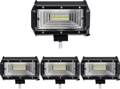 Produktbild von Greenmigo 4X LED Arbeitsscheinwerfer 72W Zusatzscheinwerfer IP67 Wasserdicht Offroad Scheinwerfer 12V 24V Auto Arbeitslicht