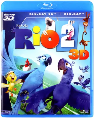 Produktbild von Rio 2 - Dschungelfieber (nur Originalversion) [BLU-RAY+BLU-RAY 3D]