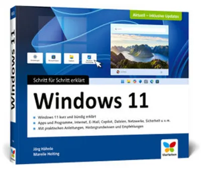 Produktbild von Windows 11 Schritt für Schritt erklärt Handbuch Querformat 2025