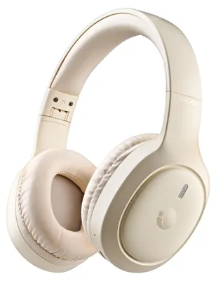 Productafbeelding van NGS Artica Tempest Beige, bekabeld en draadloos, geschikt voor gesprekken/muziek, 207 gram, hoofdtelefoon met microfoon, beige kleur