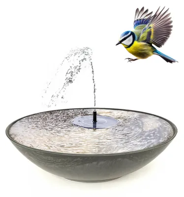 Produktbild von Outdoor Solar Brunnen Set 45cm schwarz