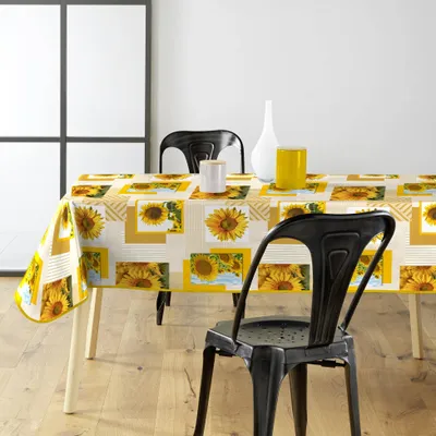 Zdjęcie produktu dla Obrus w słoneczniki SUNFLOWER, 140 x 240 cm, tworzywo sztuczne