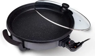 Zdjęcie produktu dla Sogo PIZ-SS-10061, 1 pizza(e), Czarny, 42 cm, 240 °C, Szkło, 1500 W