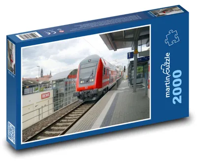 Obrázek produktu pro martinpuzzle - Puzzle 2000 - Vlak - zastávka