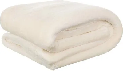 Produktbild von Baby-Decke aus Flanell mit Sherpa-Rückseite – 100x150 cm