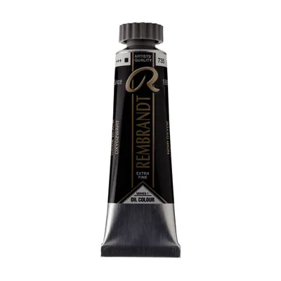 Produktbild von Rembrandt Ölfarbe Tube 15 ml Oxidschwarz 735