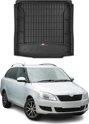 Produktbild von OMAC Gummi Kofferraumwanne für Skoda Fabia Kombi 2006-2014 TPE Laderaumwanne