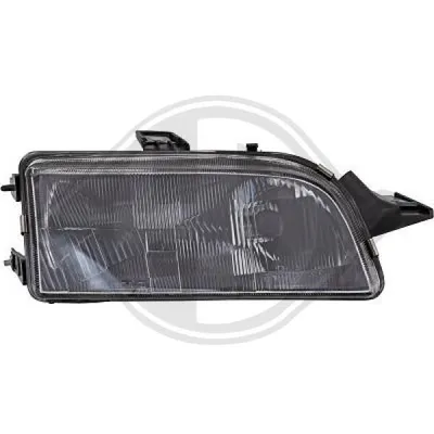 Produktbild von Diederichs Designscheinwerfer re. Punto, 95-99 Schwarz