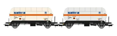 Produktbild von Electrotren 2-tlg. Set 2-achs. Gaskesselwagen Zgkk,RENFE Saltra, Epoche IV HE607