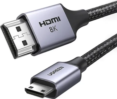 Image de Cable Mini Hdmi Ugreen 2M 8K(Czarny) Hd163 15515