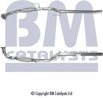 Obrázek produktu pro BM CATALYSTS Výfuková trubka pro VW POLO (9N) Přední BM50056