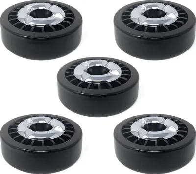 Produktbild von 5x Schwarz, Starlet24® Windaschenbecher Gluttöter rund flach - stabiler Metall-Kunststoff-Aschenbecher für draußen & drinnen, spülmaschinenfest