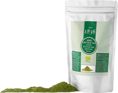 Produktbild von - Grüner Tee Japan k.b.A. Matcha Ujicha,Tüte à 200g DE-ÖKO-006