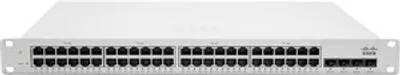Produktbild von Cisco Meraki MS320-48, Managed network switch, L2, Gigabit Ethernet (10/100/1000), RJ-45, IEEE 802.1ab,IEEE 802.1D,IEEE 802.1p,IEEE 802.1Q,IEEE 802.3ad, 8000 Eintragungen