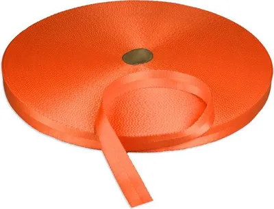 Produktbild von Gurtband, orange 30 mm , 100 Meter