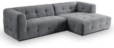 Produktbild von Sofa "Astaro" in grau Webstoff Ecksofa 5-Sitzer 292 x 161 cm