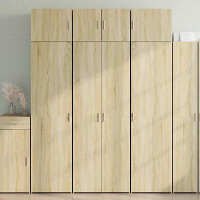 Obrázok produktu pre vidaXL Vysoká skriňa Sonoma dub 70x42,5x225 cm Materiál na báze dreva