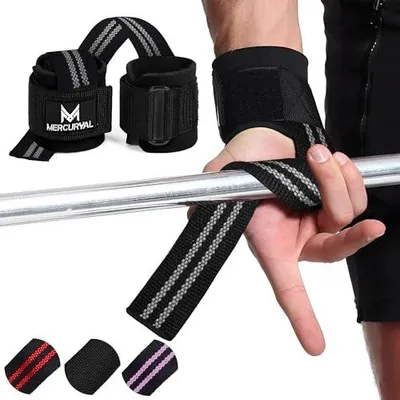 Zdjęcie produktu dla Paski do podnoszenia ciężarów na nadgarstek fitness siłownia gym