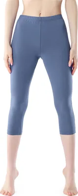 Image de Legging 3/4 pour femme Bellivalini en viscose BLV50-204 (jean, taille S)