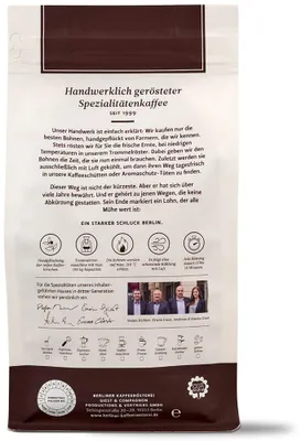 Produktbild von Berliner Kaffeerösterei - Azúcar Espresso Bohne 500g, ganze Bohne