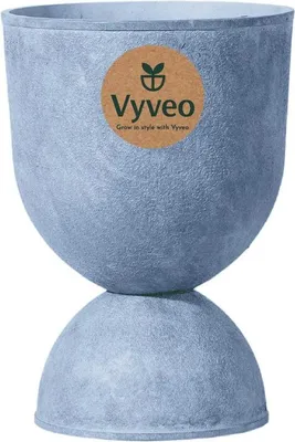Immagine prodotto di Vyveo - Vaso da fiori Muse - Grigio chiaro - 33x47