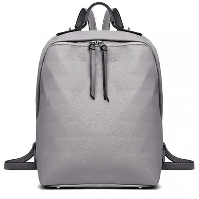 Produktbild von Eleganter grauer Damen-City-Rucksack FREJA