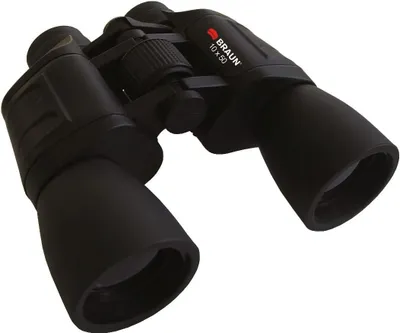 Zdjęcie produktu dla Braun Binocular 10 x 50, BK-7 Porro, 10x, 5 cm, Czarny, 790 g