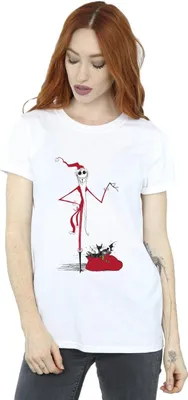 Produktbild von The Nightmare Before Christmas - T-Shirt für Damen BI41658 (XL) (Weiß)