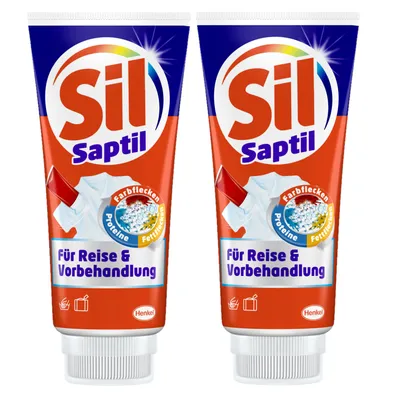 Produktbild von Sil saptil Universal Fleckenentferner Reise & Vorbehandlung 2x200 ml Reiniger