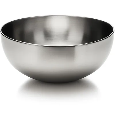 Produktbild von com-four® Salatschüssel Ø 29 cm aus Edelstahl - große Servierschüssel