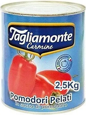 Produktbild von 3x Tagliamonte Pomodori Pelati geschälte Tomaten sauce aus Italien dose 2,5Kg 100% Italienische Tomaten