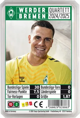 Produktbild von SV Werder Bremen Quartett Karten 2024/25