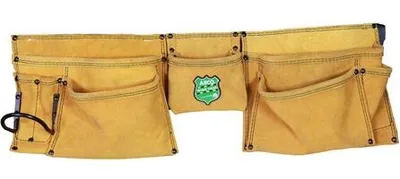 Produktbild von Werkzeugschürze, 2 Hammer- halter, 2 Taschen, Leder