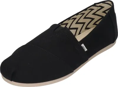 Produktbild von TOMS Damenschuhe - ALPARGATA WIDE 10018284 - black white, Größe:40 EU