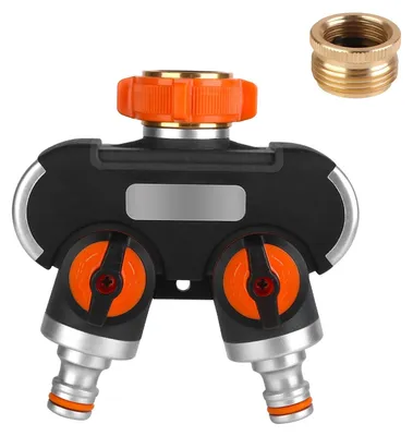 Imagen del producto de Solidchoice: Distribuidor de agua de doble vía con salidas ajustables