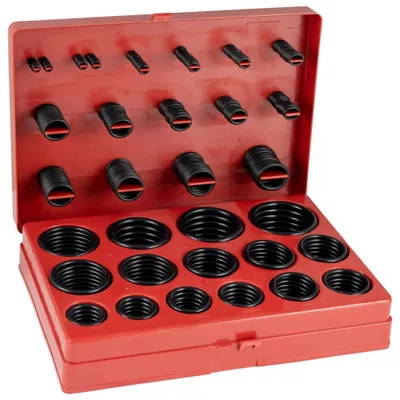 Produktbild von Jbm Imperial O-ring Dichtungsscheibensatz 382 Stücke Rot  Rot One Size