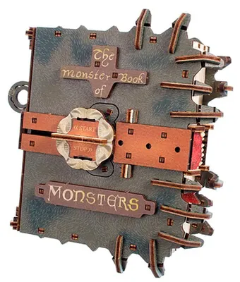 Produktbild von Ugears Das Monsterbuch Der Monster-konstruktionsspiele   Kinder  One Size