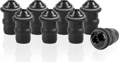 Produktbild von Schrauben für Verkleidungsscheibe M5x15mm, 8 Stück, schwarz