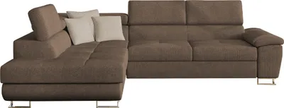 Produktbild von MIRJAN24 Ecksofa Cotere, L-Form Eckcouch mit Schlaffunktion und Bettkasten (Matana 19 + Matana 17, Seite: Links)