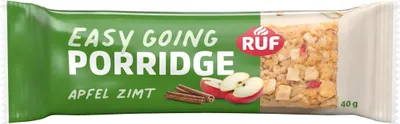 Produktbild von RUF Porridge Riegel Apfel Zimt