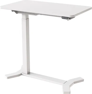 Produktbild von ESMART EAC-121WW 70 x 40 cm Weiß Elektrisch höhenverstellbarer C-Schreib-Tisch Stufenlos höhenverstellbar 65-103 cm Beistelltisch