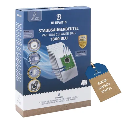 Produktbild von easyPART wie 10090399 Alfatec Filterbeutel wie Electrolux E201S s-bag® 9001684589 für Bodenstaubsauger 5Stk + Vorfilter