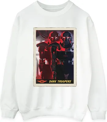 Produktbild von Star Wars - "The Mandalorian" Sweatshirt für Herren BI46612 (L) (Weiß)