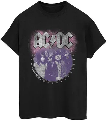 Image de AC/DC - T-shirt pour homme "Highway" BI7533 (XL) (Noir)