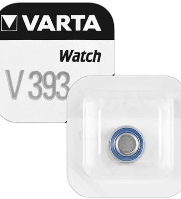Produktbild von Varta SR48 W/V393 1BL, Einwegbatterie, SR48, Siler-Oxid (S), 1,55 V, 1 Stück(e), 65 mAh