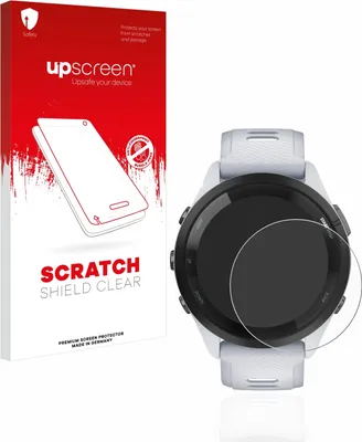 Produktbild von upscreen Schutzfolie für Garmin Forerunner 265 (46 mm) Displayschutz Displayschutzfolie Folie Klar Transparent